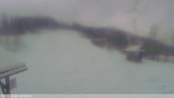 Dolní část sjezdovky