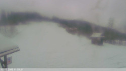 Dolní část sjezdovky