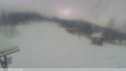 Dolní část sjezdovky