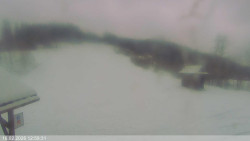 Dolní část sjezdovky