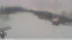 Dolní část sjezdovky