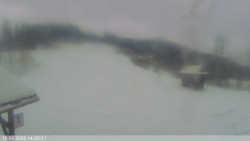 Dolní část sjezdovky