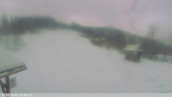 Dolní část sjezdovky