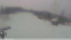 Dolní část sjezdovky