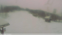 Dolní část sjezdovky