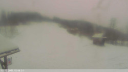 Dolní část sjezdovky