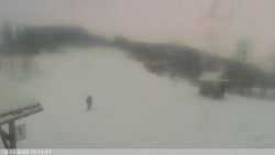 Dolní část sjezdovky