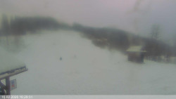 Dolní část sjezdovky