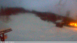 Dolní část sjezdovky