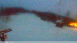 Dolní část sjezdovky