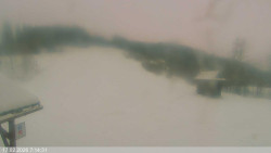 Dolní část sjezdovky