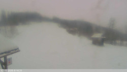 Dolní část sjezdovky