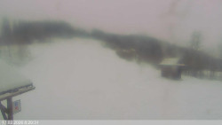 Dolní část sjezdovky