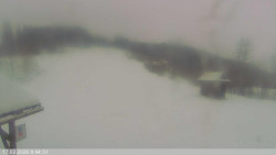 Dolní část sjezdovky