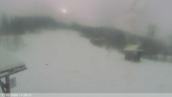 Dolní část sjezdovky