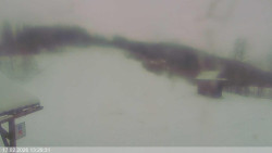 Dolní část sjezdovky