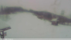 Dolní část sjezdovky