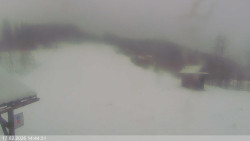 Dolní část sjezdovky