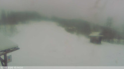 Dolní část sjezdovky