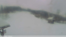 Dolní část sjezdovky