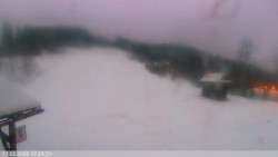 Dolní část sjezdovky