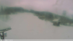 Dolní část sjezdovky