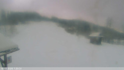 Dolní část sjezdovky