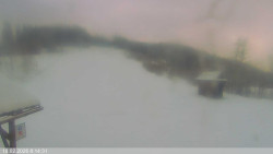 Dolní část sjezdovky