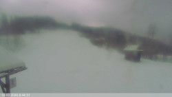 Dolní část sjezdovky