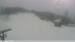 Dolní část sjezdovky