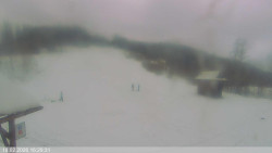 Dolní část sjezdovky