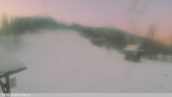 Dolní část sjezdovky