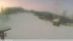 Dolní část sjezdovky