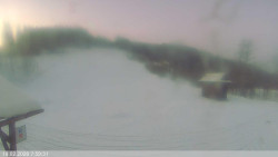 Dolní část sjezdovky