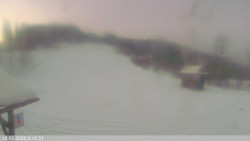 Dolní část sjezdovky