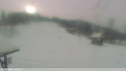 Dolní část sjezdovky