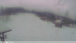 Dolní část sjezdovky