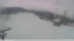 Dolní část sjezdovky