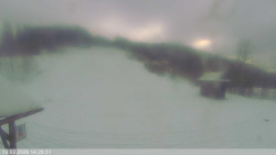 Dolní část sjezdovky