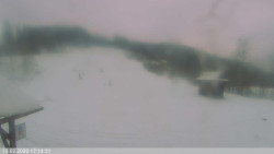 Dolní část sjezdovky