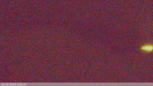 Ski areál Razula - Dolní část sjezdovky - 20.2.2026 v 01:00 Ski areál Razula - Dolní část sjezdovky - 20.2.2026 v 01:00