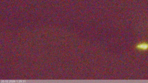 Ski areál Razula - Dolní část sjezdovky - 20.2.2026 v 01:30 Ski areál Razula - Dolní část sjezdovky - 20.2.2026 v 01:30