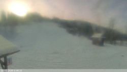 Dolní část sjezdovky