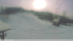 Dolní část sjezdovky