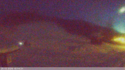 Dolní část sjezdovky