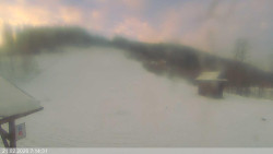 Dolní část sjezdovky