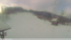 Dolní část sjezdovky