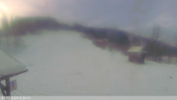 Dolní část sjezdovky