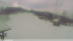 Dolní část sjezdovky