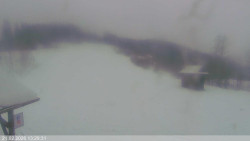 Dolní část sjezdovky